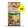Inaba Churu Chicken Meal Topper for Dogs 4 Pack x6 (+_+)-Habitat Pet Supplies
