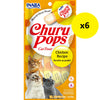 Inaba Churu Pops Chicken Cat Treats 60g x 6-Habitat Pet Supplies