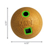 KONG Bamboo Feeder Ball Medium Dog Toy (+_+)