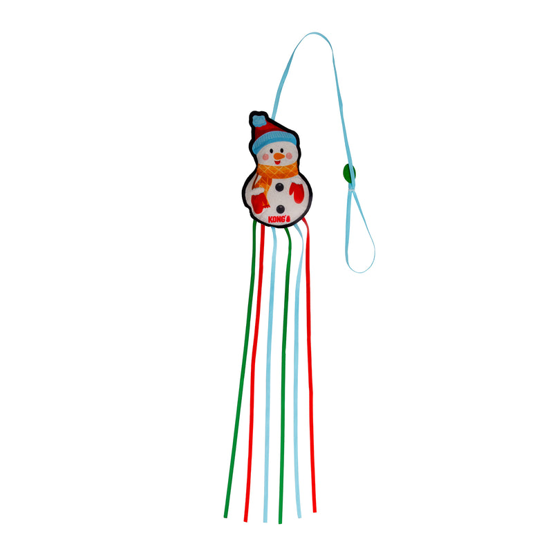 KONG Christmas Teaser Snowman Cat Teaser Toy ***