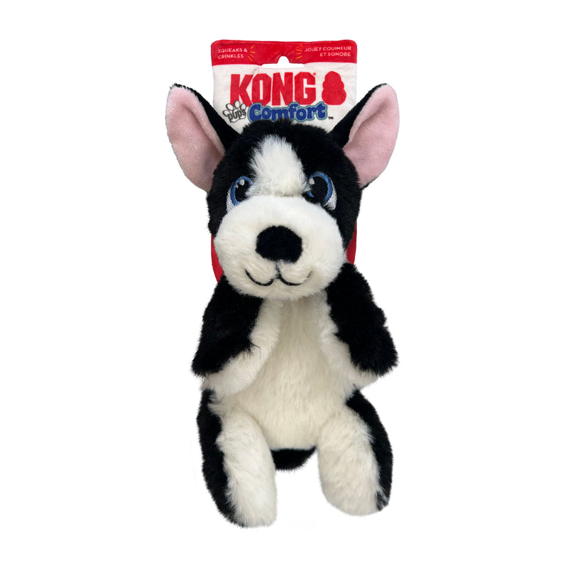 KONG Comfort Pups Boss Small Soft Dog Toy ^._.^-Habitat Pet Supplies