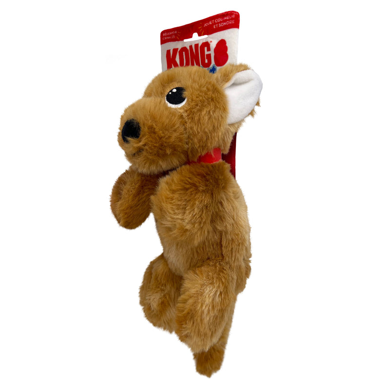KONG Comfort Pups Peanut Small Soft Dog Toy ^._.^