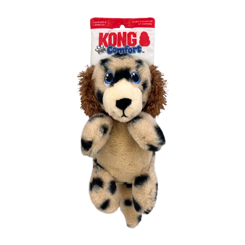 KONG Comfort Pups Spot Medium Soft Dog Toy ^._.^-Habitat Pet Supplies