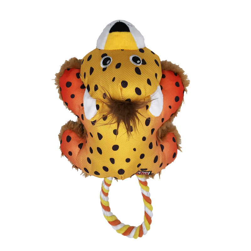KONG Cozie Tuggz Cheetah Medium to Large Dog Toy ^._.^