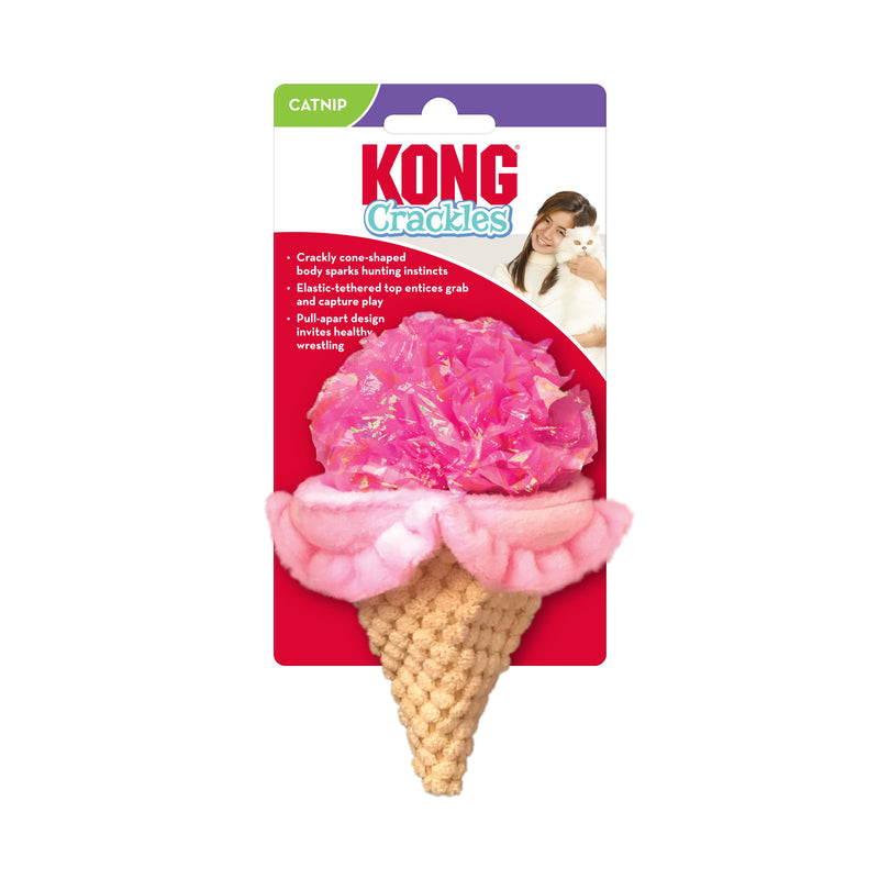 KONG Cracklez Scoopz Cat Toy-Habitat Pet Supplies