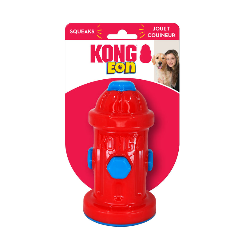 KONG Eon Fire Hydrant Dog Toy-Habitat Pet Supplies