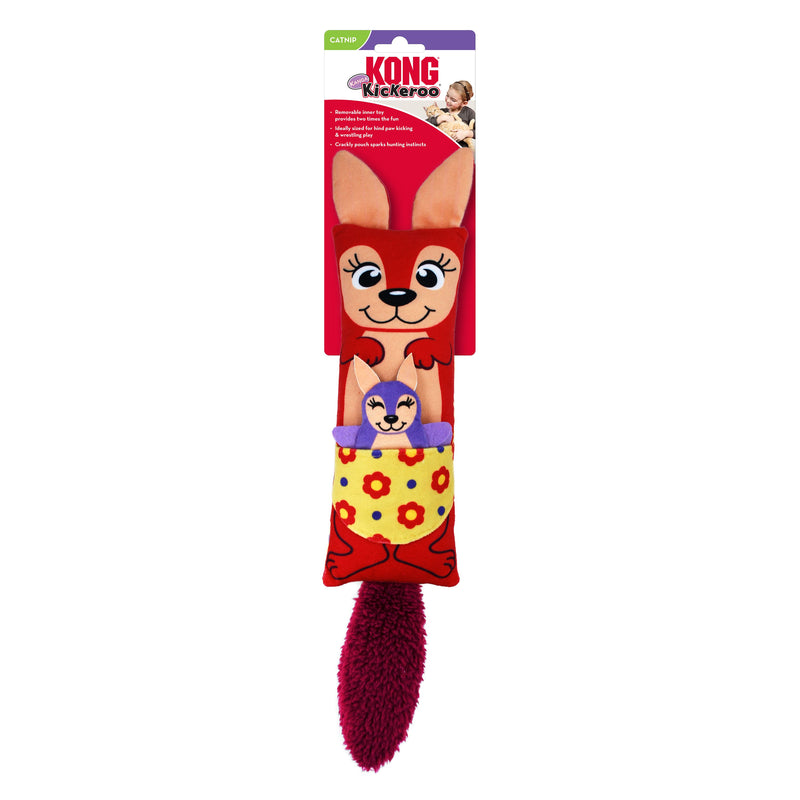 KONG Kickeroo Kanga Cat Toy-Habitat Pet Supplies