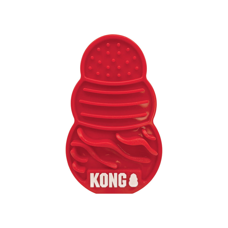 KONG Licks Enrichment Lick Mat Dog Toy Large {)_(}