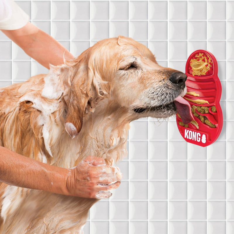 KONG Licks Enrichment Lick Mat Dog Toy Large {)_(}