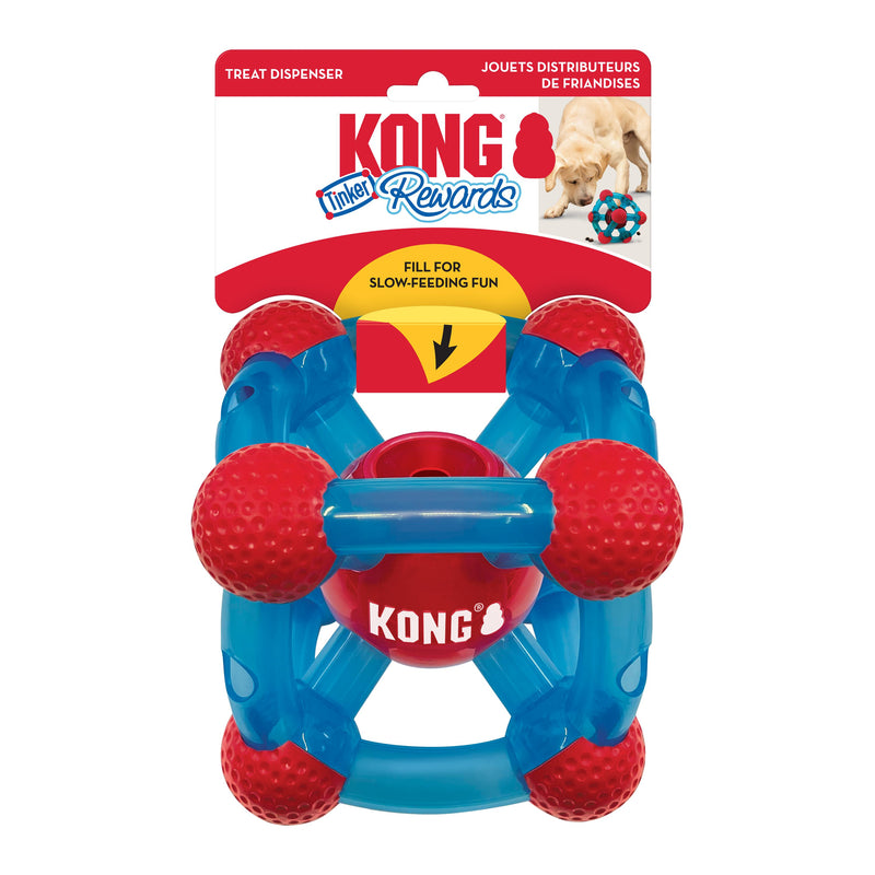 KONG Rewards Tinker Interactive Toy for Medium to Large Dogs-Habitat Pet Supplies