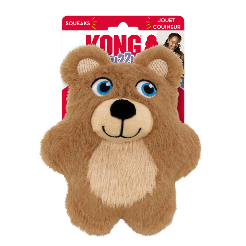 KONG Snuzzles Kiddos Teddy Bear Small Dog Toy-Habitat Pet Supplies