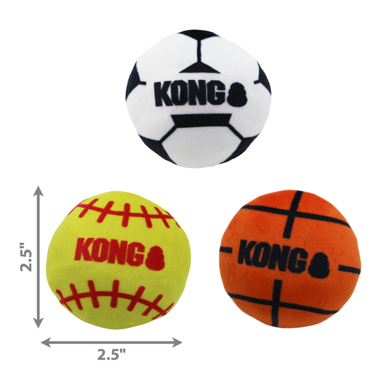 KONG Sport Balls Cat Toy 2 Pack