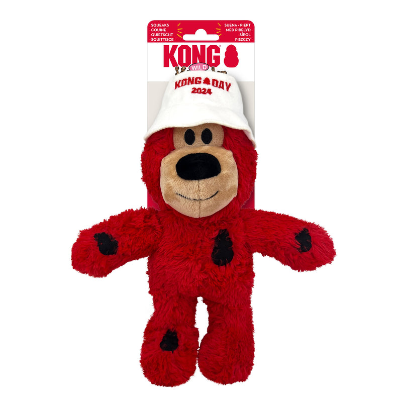 KONG Wild Knots Bear KONG Day Limited Edition Medium/Large Dog Toy-Habitat Pet Supplies