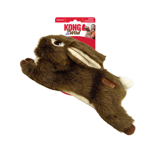 KONG Wild Low Stuff Rabbit Medium Dog Toy