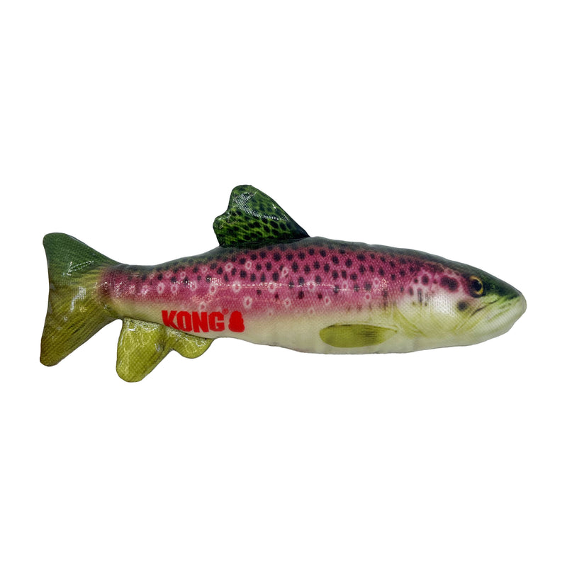 KONG Wild Shields Trout Medium Dog Toy ^._.^
