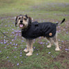 Kazoo Apparel Adventure Coat with Harness Hatch Black Extra Large