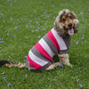 Kazoo Apparel Knit Chestie Jumper Pink Stripe Large 59.5cm