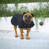 Kazoo Apparel Oilskin Dog Coat Black Large 59.5cm