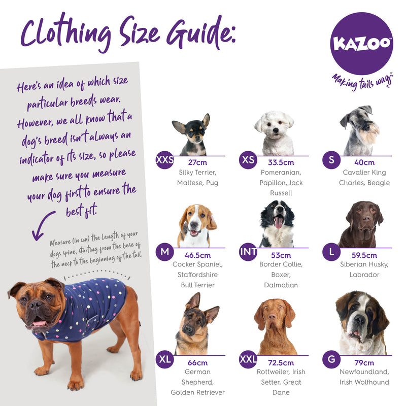 Kazoo Apparel Oilskin Dog Coat Black Large 59.5cm