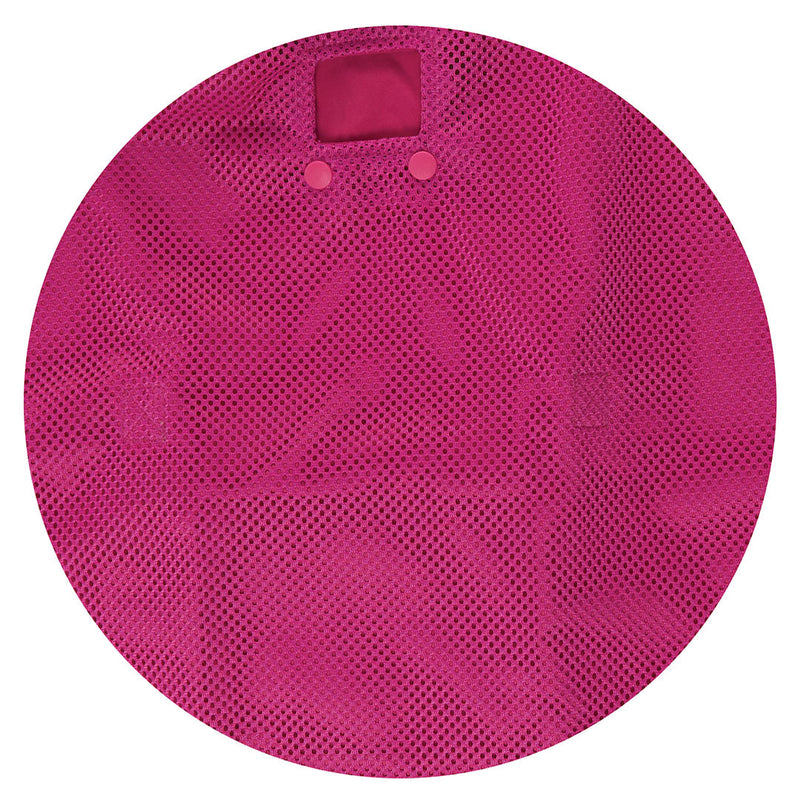 Kazoo Apparel Rainy Days Rain Coat with Harness Hatch Pink Extra Extra Large 72.5cm