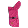 Kazoo Apparel Rainy Days Rain Coat with Harness Hatch Pink Intermediate 53cm-Habitat Pet Supplies