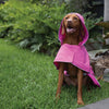 Kazoo Apparel Rainy Days Rain Coat with Harness Hatch Pink Large 59.5cm