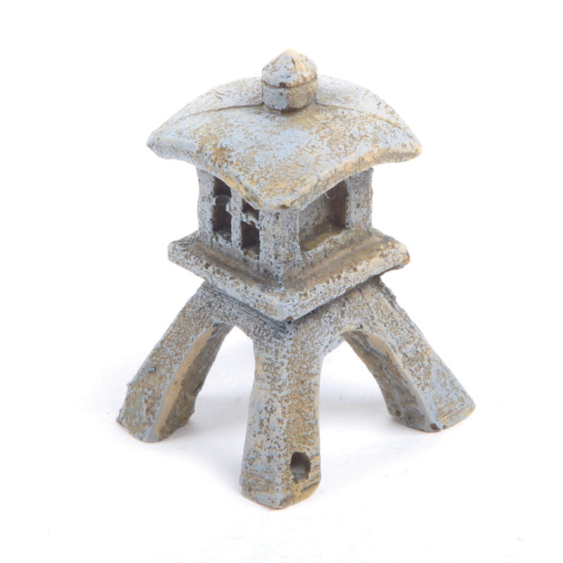 Kazoo Balinese Lantern Mini Fish Tank Ornament-Habitat Pet Supplies