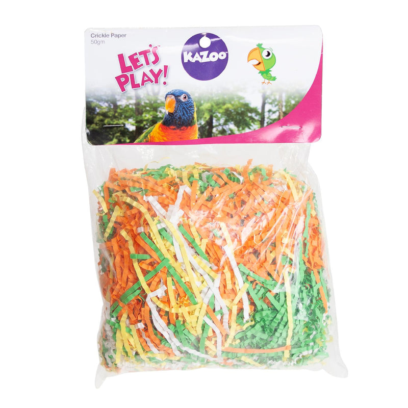Kazoo Bird Toy Replacement Crinkle Paper