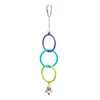 Kazoo Bird Toy Triple Ring with Bell-Habitat Pet Supplies