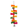 Kazoo Bird Toy with Zig Zag Chips and Bell Medium-Habitat Pet Supplies
