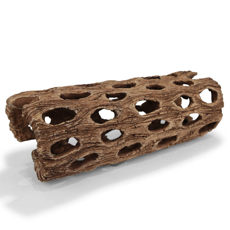 Kazoo Cholla Wood Breeding Log Medium Fish Tank Ornament-Habitat Pet Supplies