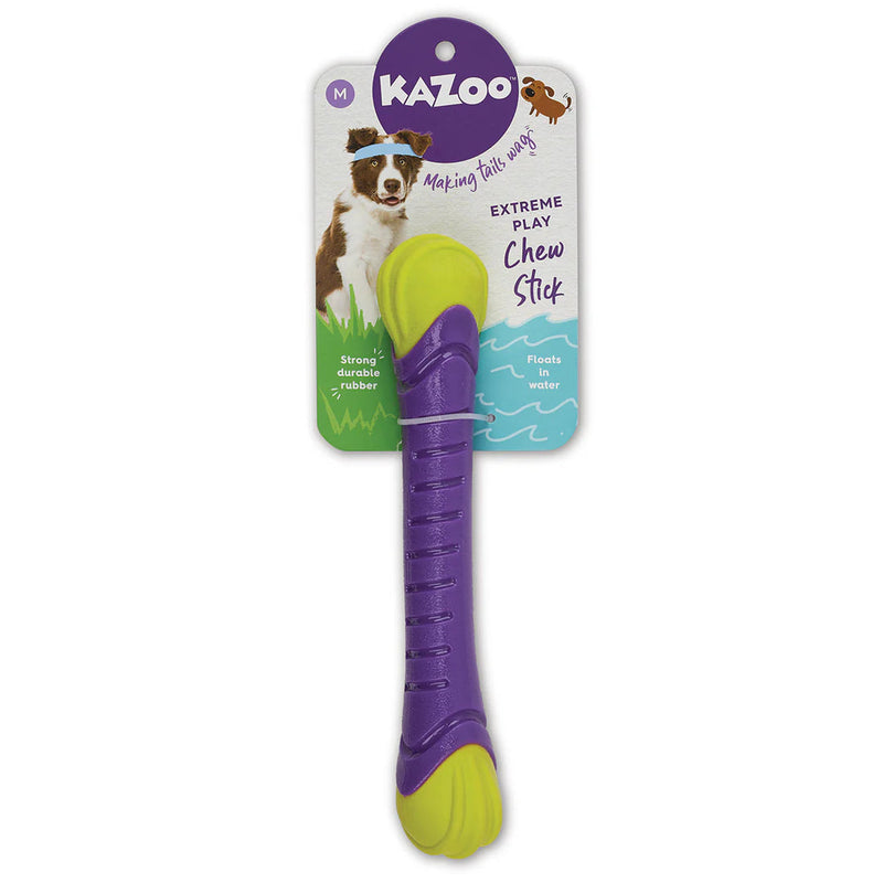 Kazoo Extreme Play Chew Stick Dog Toy Medium-Habitat Pet Supplies