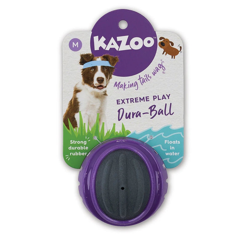 Kazoo Extreme Play Duraball Dog Toy Medium-Habitat Pet Supplies