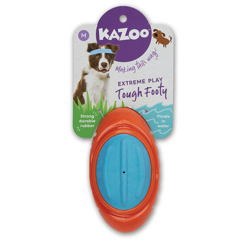Kazoo Extreme Play Tough Footy Dog Toy Medium ^._.^-Habitat Pet Supplies