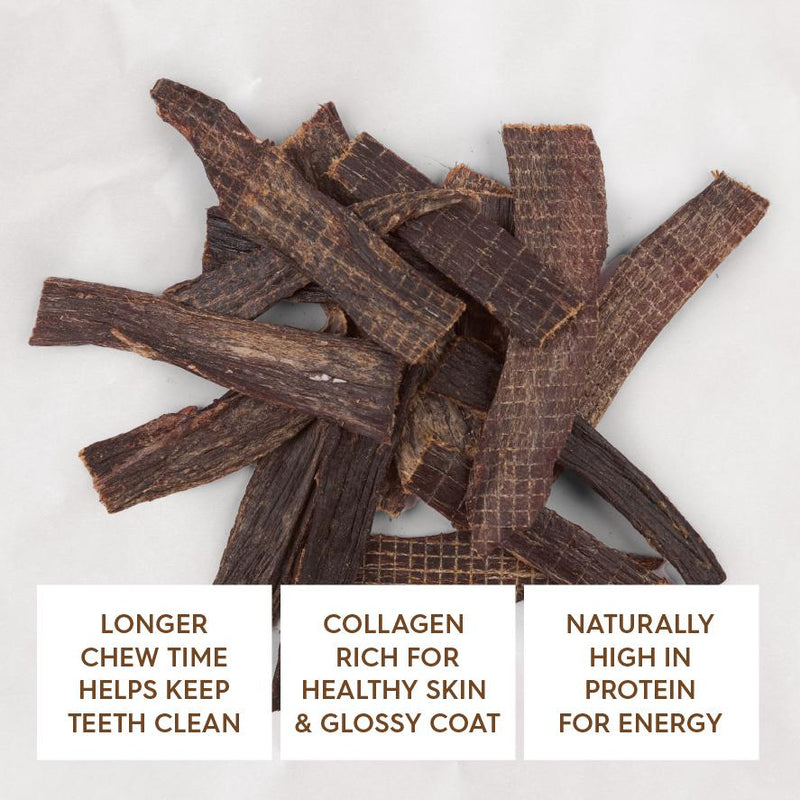 Kazoo Prime Cuts Beef Steak Strips Dog Treats 80g