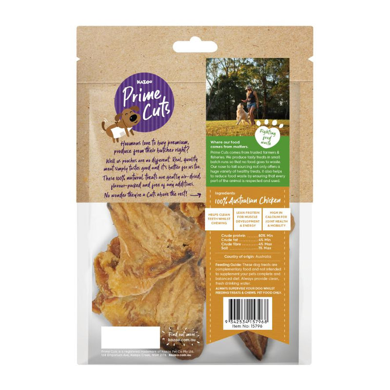 Kazoo Prime Cuts Chicken Wing Dog Treats 4 Pack