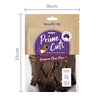 Kazoo Prime Cuts Kangaroo Steak Strips Dog Treats 80g ^._.^