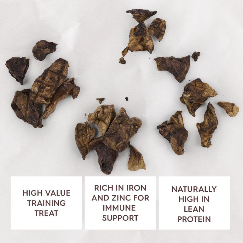 Kazoo Prime Cuts Lamb Lung Crisps Dog Treats 80g