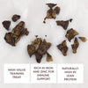 Kazoo Prime Cuts Lamb Lung Crisps Dog Treats 80g ^._.^