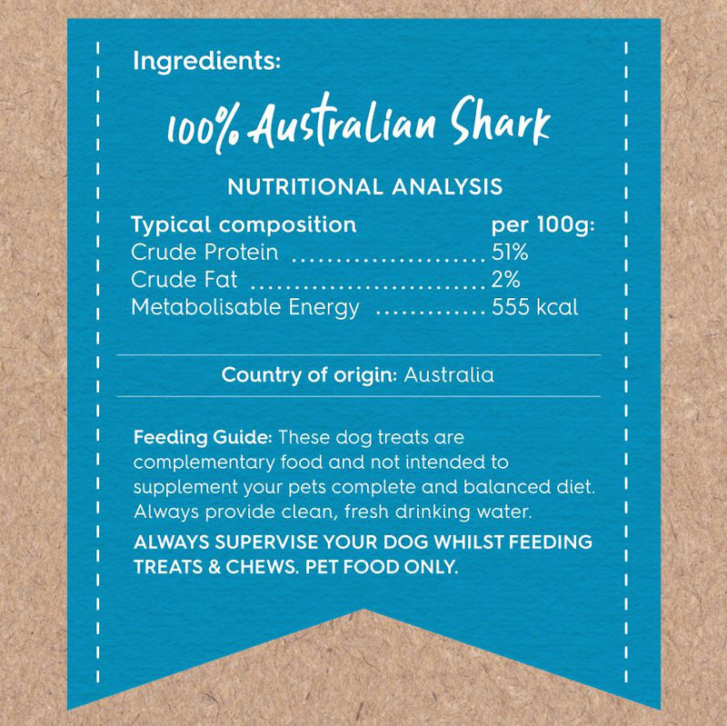 Kazoo Prime Cuts Shark Cartilage Dog Treats 100g ^._.^