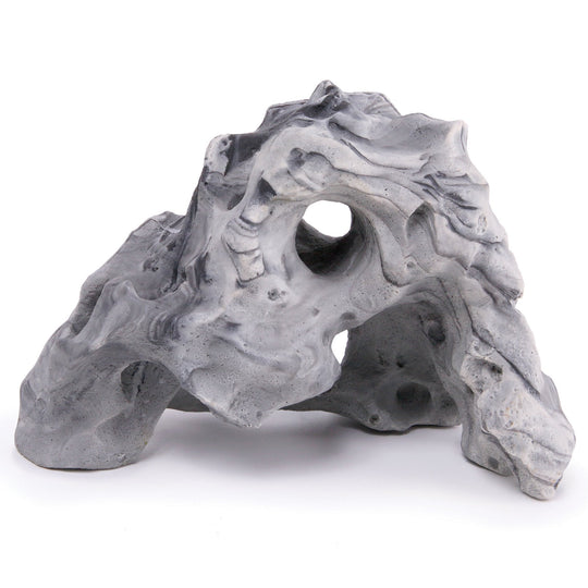 Kazoo Sandstone Swirl Medium Fish Tank Ornament