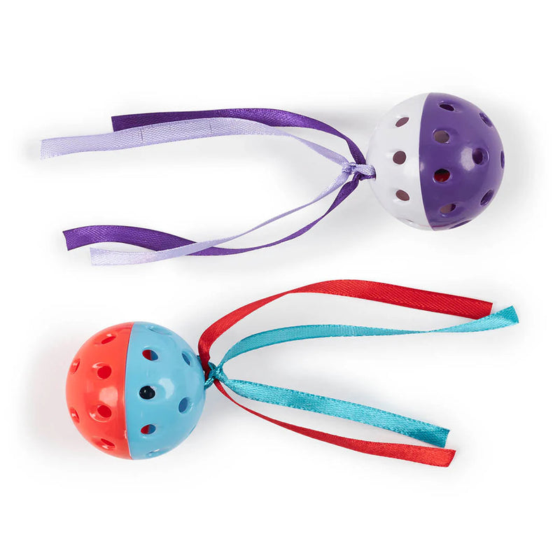Kazoo Streamer Ball Cat Toy {)_(}-Habitat Pet Supplies