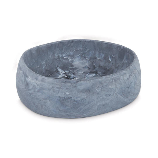 Kazoo The Better Bowl Recycled Plastic Ergonomic Dog and Cat Bowl Ash