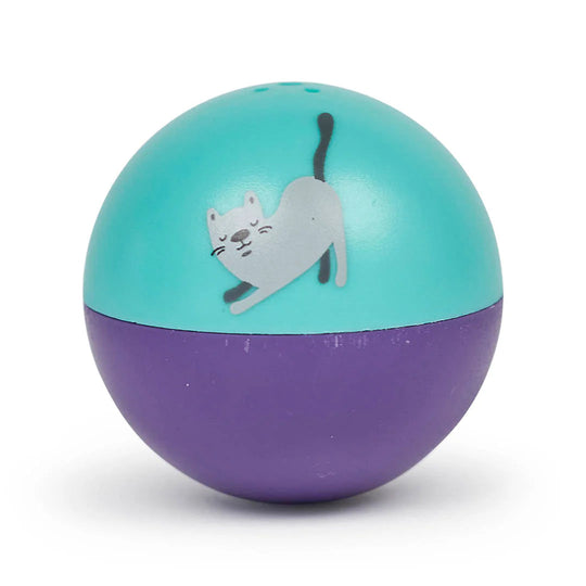 Kazoo Wobble Ball Cat Toy ^._.^