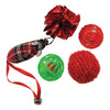 Kitty Play Christmas Cat Toy Ornament 5 Pack