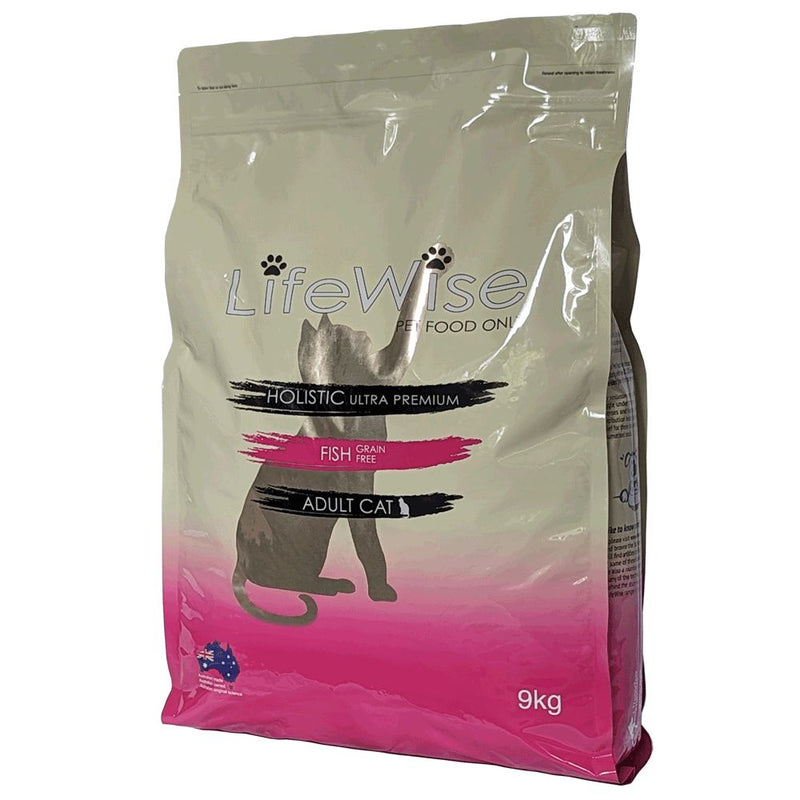 LifeWise Grain Free Ocean Fish with Lamb Dry Cat Food 9kg-Habitat Pet Supplies