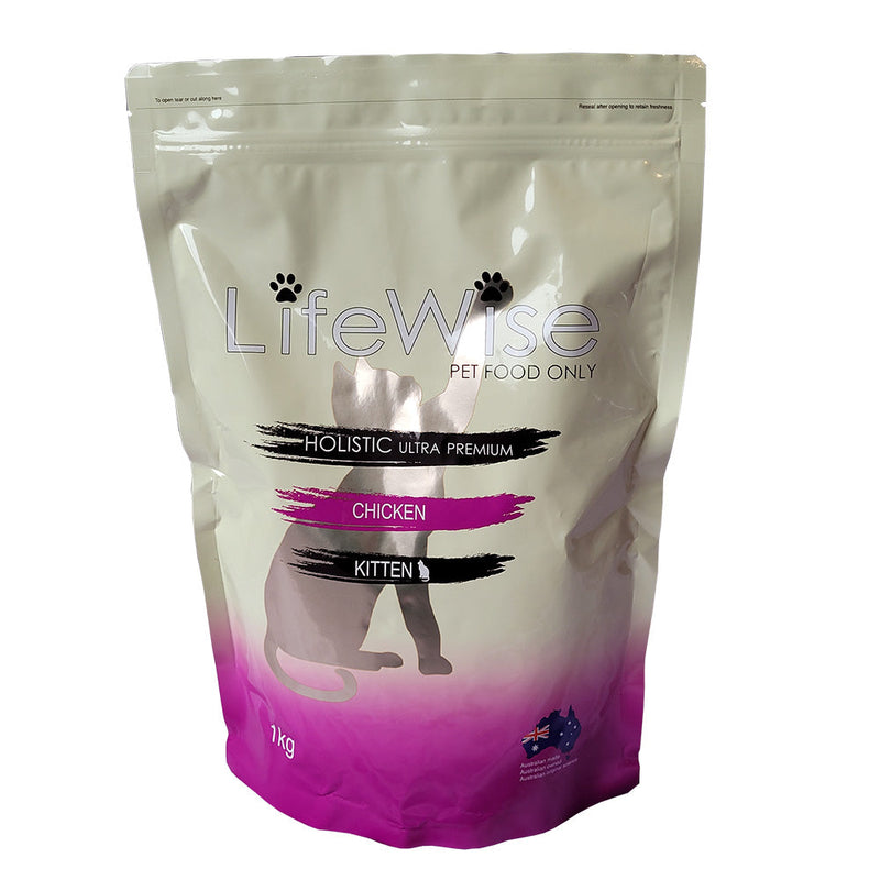 LifeWise Kitten with Chicken with Rice Dry Cat Food 1kg-Habitat Pet Supplies