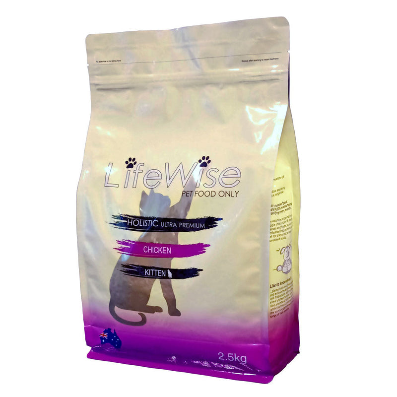 LifeWise Kitten with Chicken with Rice Dry Cat Food 2.5kg-Habitat Pet Supplies