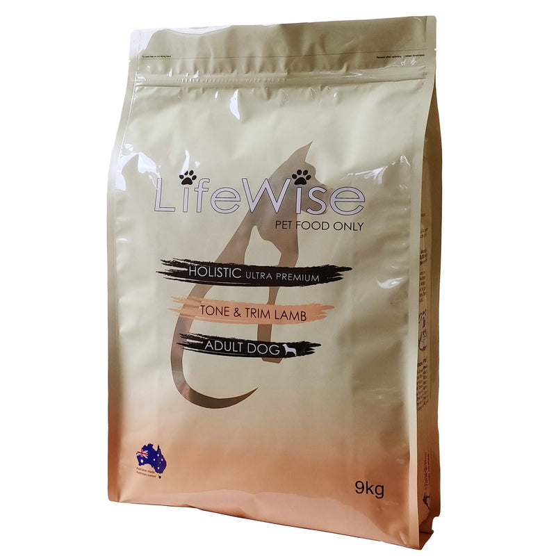 LifeWise Tone and Trim Lamb Dry Dog Food 9kg-Habitat Pet Supplies