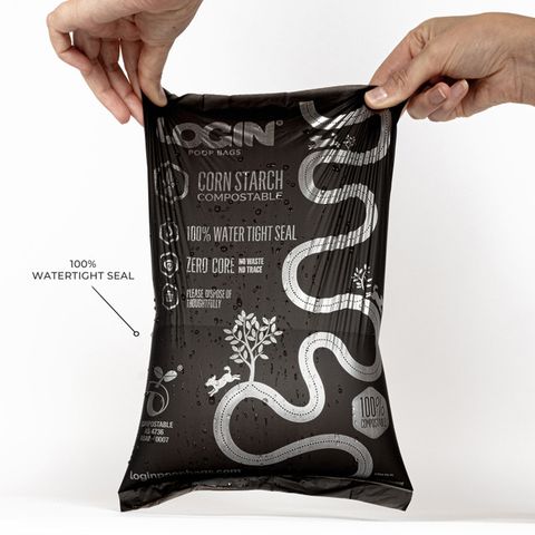 Login Compostable Dog Poop Bags 64 Pack